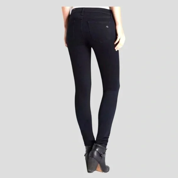 Rag & Bone Legging Jean 28 Mid Rise in Midnight Blue - Picture 12 of 16